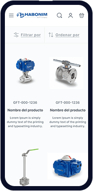 Interfaz de Gestión Mobile