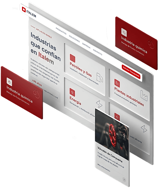 Páginas web Institucionales